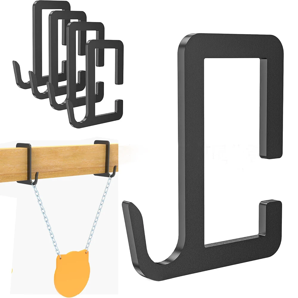Gancho colgante de objetivo DIY, Kit de soporte de tiro de acero, Clip de gancho de soporte de objetivo con soportes de montaje para tiro al aire libre - imagen 2