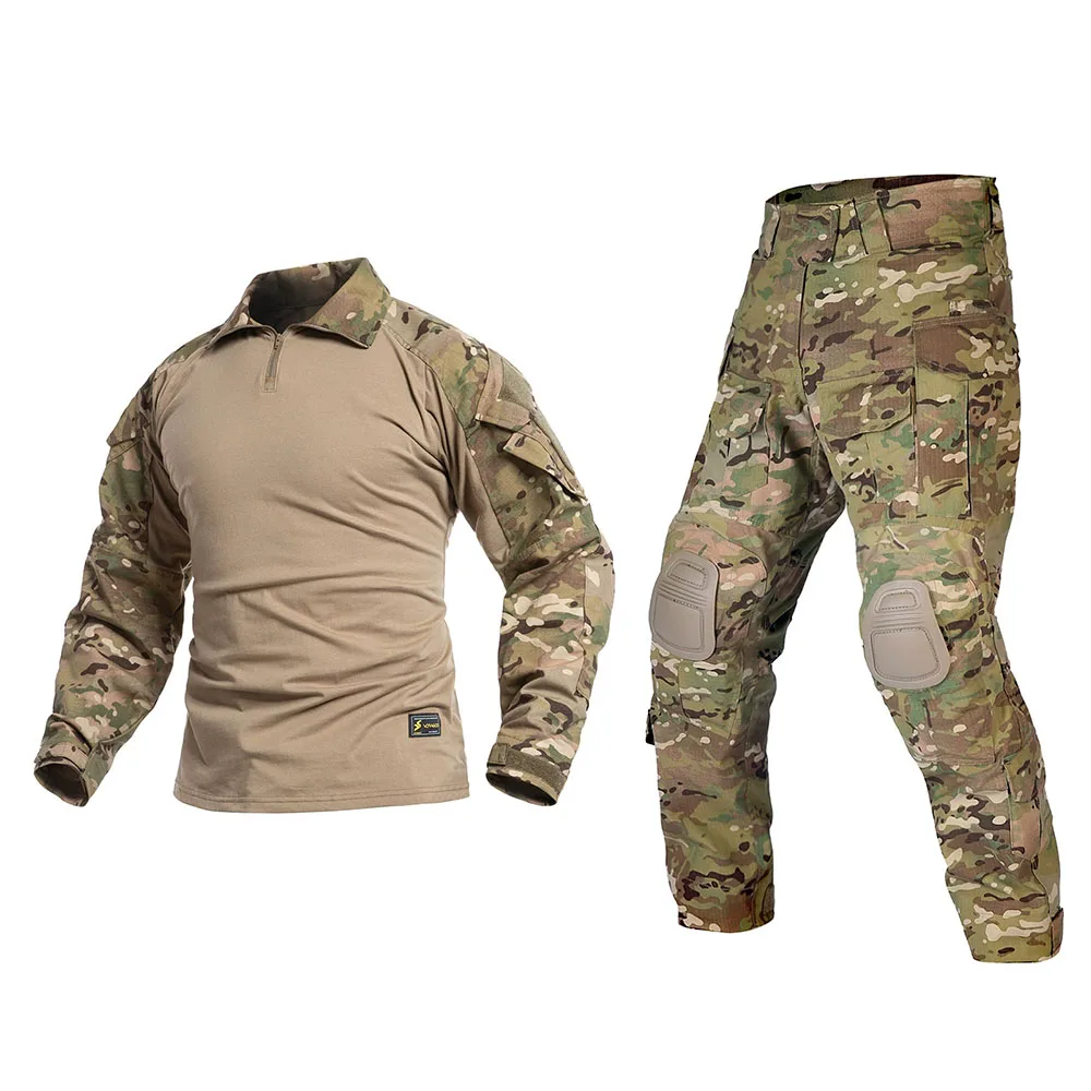 Conjuntos de uniformes tácticos G3 actualizados, nuevos trajes para hombre, chaqueta para exteriores, camisa de caza, pantalones, Tops, pantalones Cargo