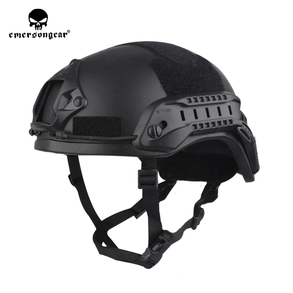 Emersongear-casco de caza táctico ACH MICH 2001, casco ABS TC 2001 de cubierta media, avanzado con cubierta NVG, protección de mano con riel lateral - imagen 3