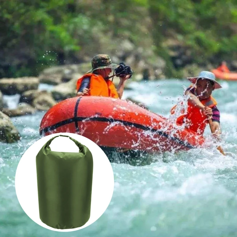 Paquete de bolsas secas impermeables para natación, Rafting, Kayak, río, Trekking, navegación flotante, canoa, resistencia al agua, 3 piezas - imagen 4