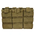 Tan Triple Mag Bag