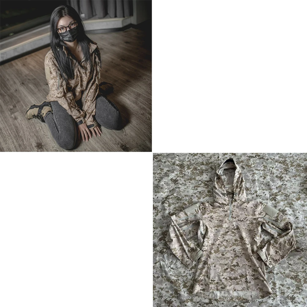 Chaqueta AOR1 elástica de cuatro lados para todo tipo de concha suave versión exquisita táctica - imagen 3