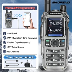 Baofeng UV-21 Pro radio bidireccional walkie talkie multibanda
