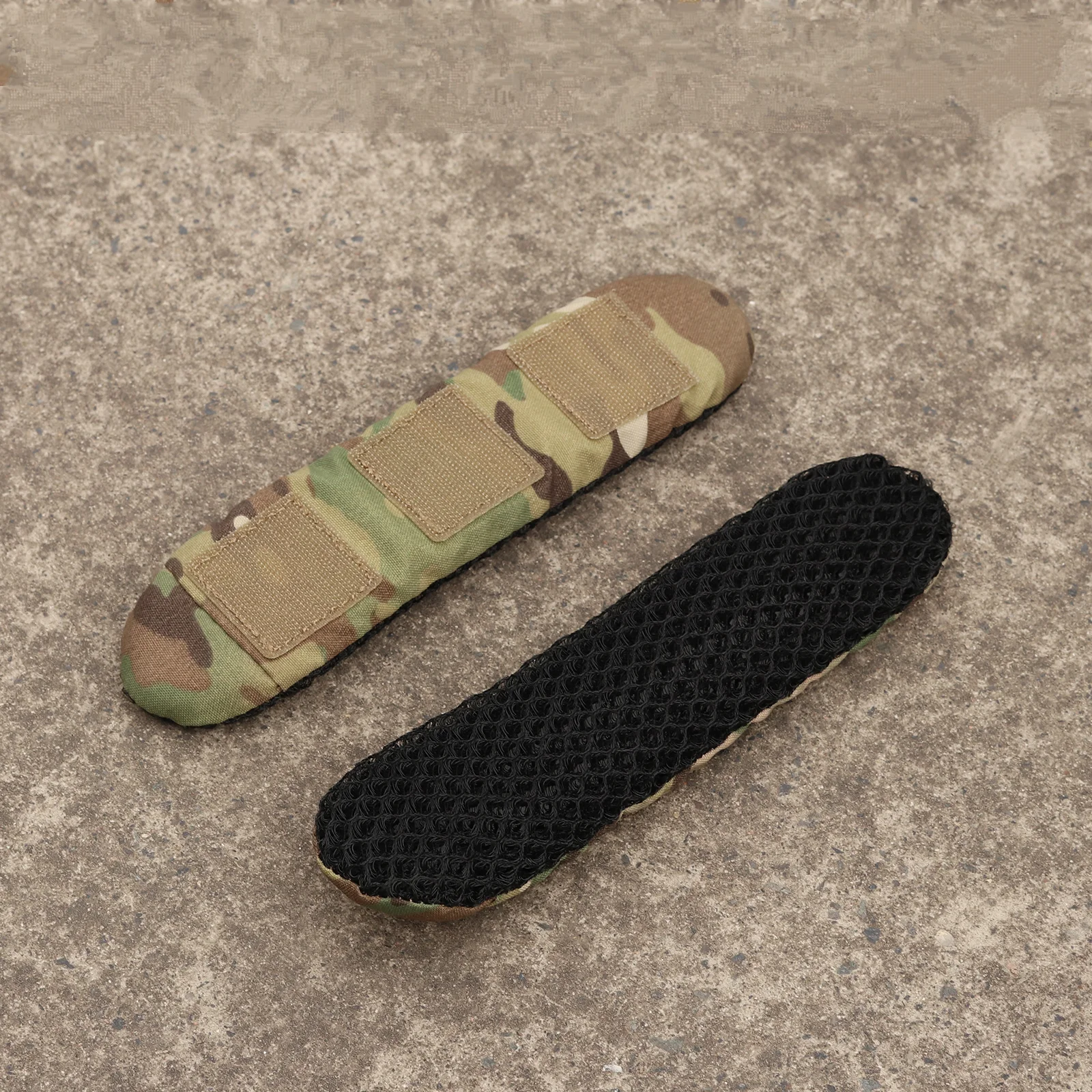 Almohadillas de malla transpirable para la cintura, accesorio táctico para el hombro y la mochila, amortiguación 3D - imagen 3