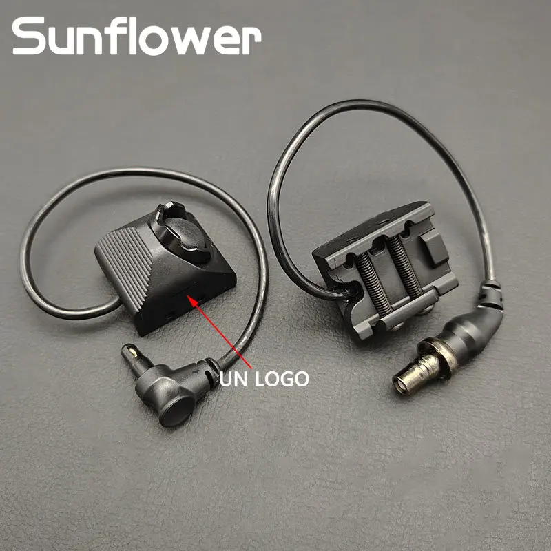 Unidad Táctica ModButton botón caliente interruptor remoto a presión Mlok Keymod 20mm Rail para Surefir M300 M600 MAWL NGAL DC 2,5 SF PLUG - imagen 3