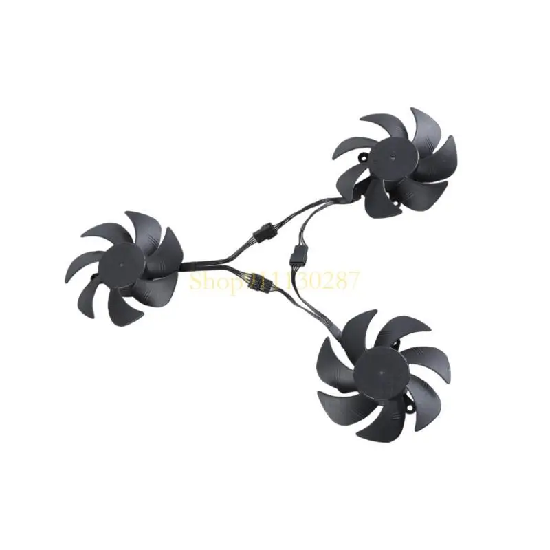 J1HC 105 mm Ventilador enfriamiento tarjeta gráfica 4PIN DC12V para 3060 8g 12g actuaciones óptimas en PCS - imagen 5