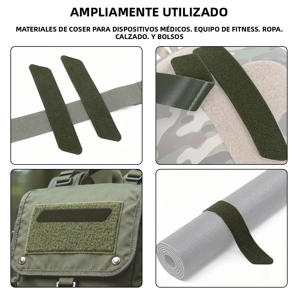 Correas tácticas con cierre velcro para asegurar equipamiento - imagen 5