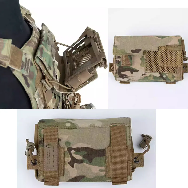 Bolsa para teléfono con chaleco táctico al aire libre