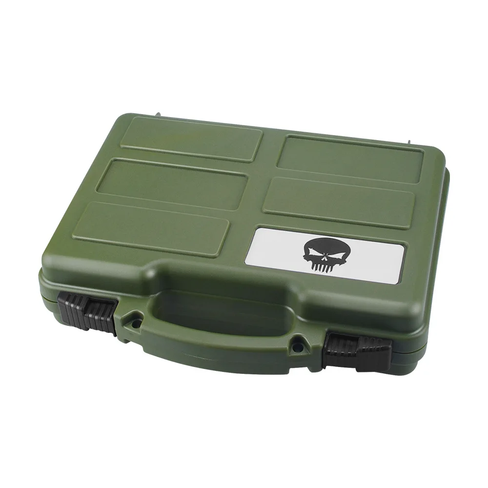 Caja de pistola táctica con sistema de doble bloqueo con Pick & Plug, funda protectora de pistola de espuma Airsoft, funda de herramienta EDC - imagen 4