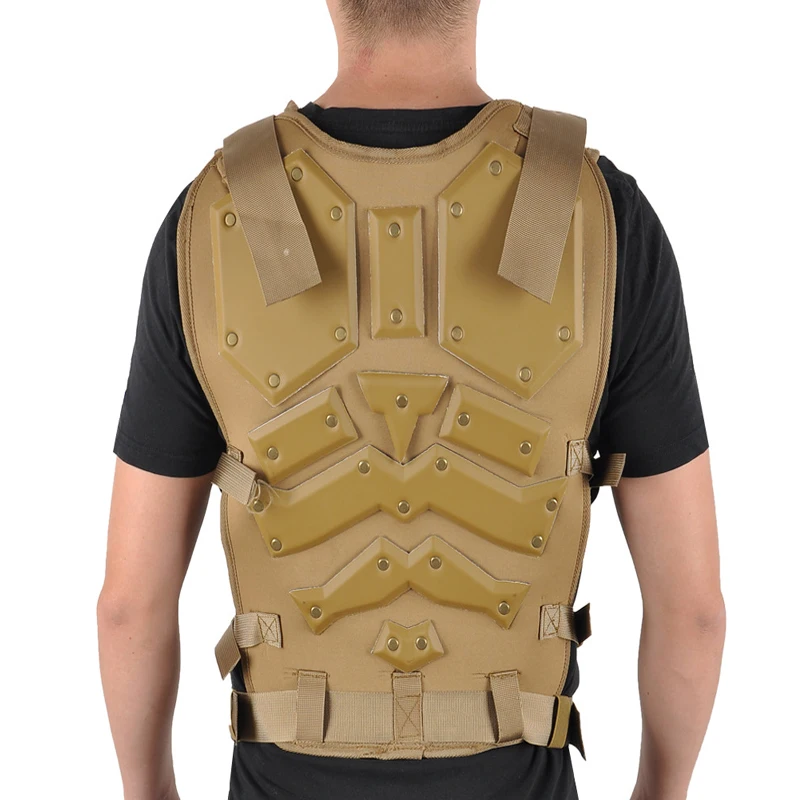 Chaleco táctico de las Fuerzas Especiales TMC, chaleco de seguridad de autodefensa de combate Cs multiusos para exteriores, armadura de seguridad EVA Molle - imagen 3