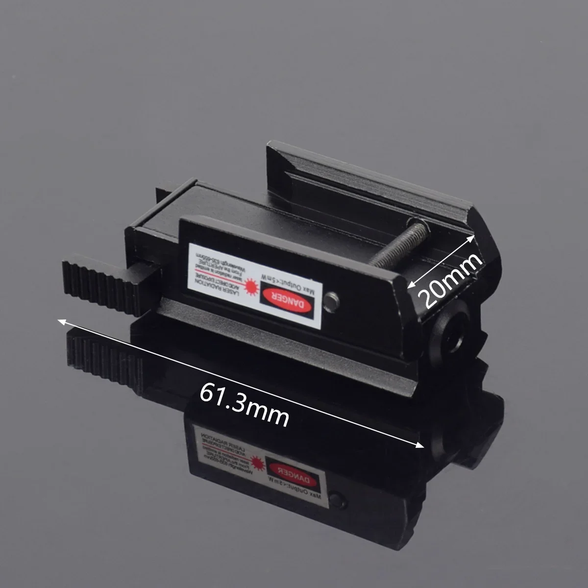 Mira láser táctica de punto rojo y verde para pistola de cola de milano de 11mm, riel Picatinny de 20mm, Rifle de caza, láseres, Glock de caza - imagen 5