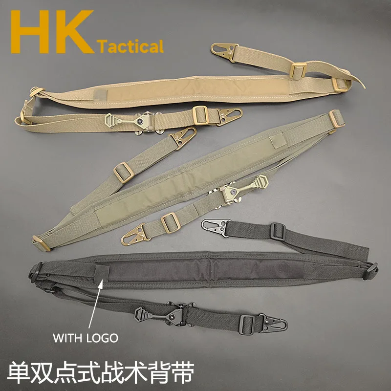 Correa táctica de liberación rápida para Rifle, correa de hombro ajustable de 2 puntos, accesorios para armas de caza y tiro Airsoft - imagen 5