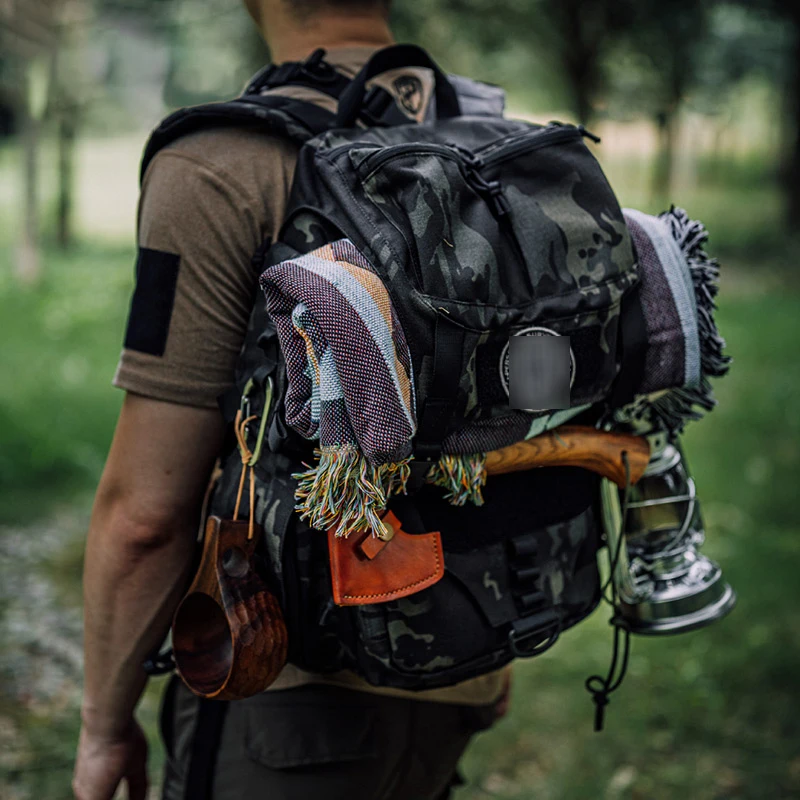 Mochila de gran capacidad para equipo de camping para viajes al aire libre para hombres - imagen 3