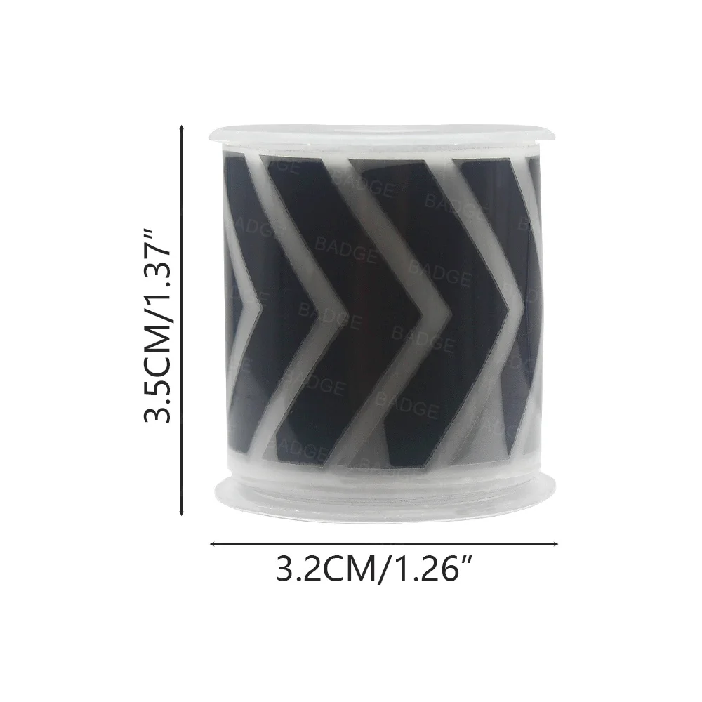 Rollo de pegatinas reflectantes multicolores, película de vinilo de transferencia de calor, parche de cinta PET, película térmica artesanal DIY, apliques para planchar - imagen 4