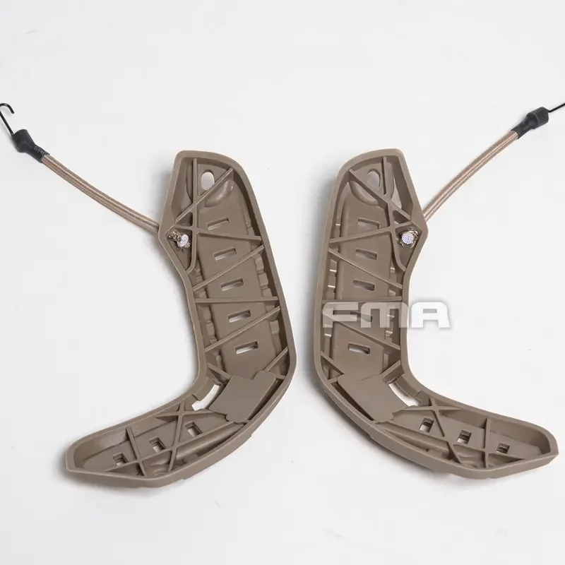 Rieles tácticos de nailon ARC, riel lateral para casco táctico de corte alto FAST XP y HC - imagen 2