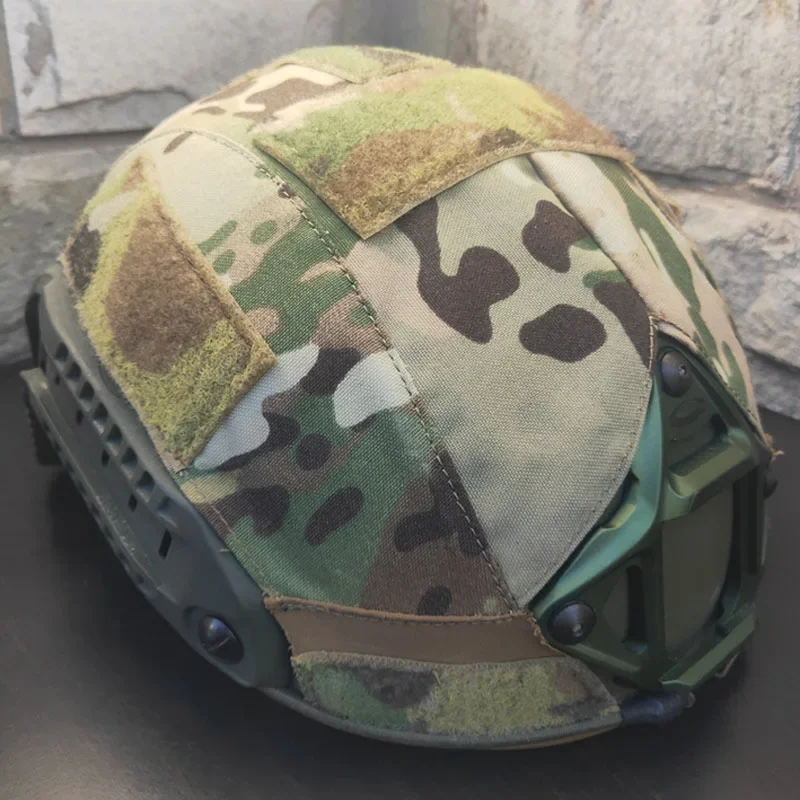 Cubierta táctica para casco OPS, cubierta protectora para casco, tela para tamaño M/L - imagen 2