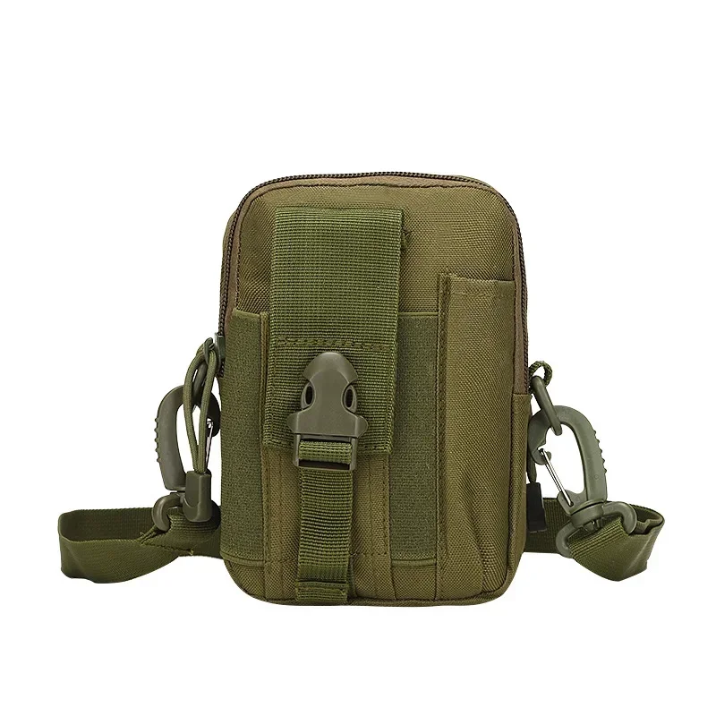 Bolsos de hombro tácticos multifuncionales para deportes al aire libre para hombre, bolso cruzado, riñoneras tácticas, bolsa para correr, bolsas para teléfono móvil - imagen 2