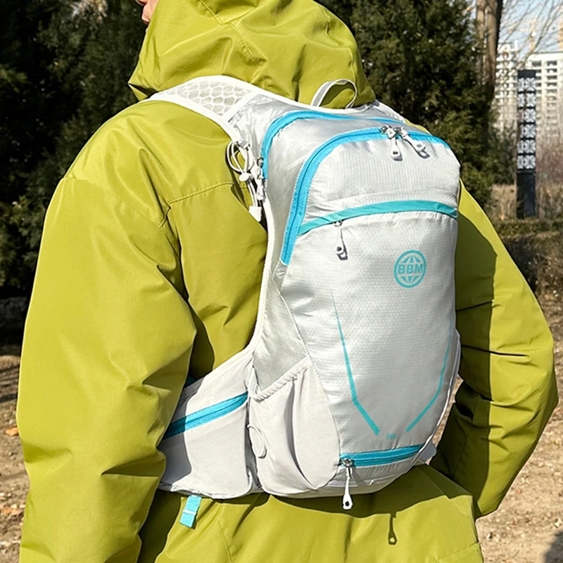 Bolsa para deportes al aire libre de 16L, bolsas de agua hidratantes ultraligeras, chaleco para correr, mochila, montañismo, senderismo, bicicleta, paquete de almacenamiento para montar - imagen 3