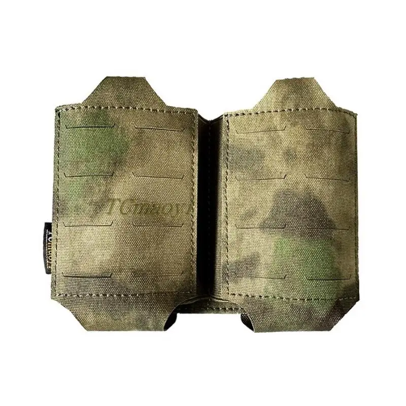 Chaleco táctico MOLLE de corte láser, bolsa individual, doble, triple, kit de herramientas para exteriores, 556 - imagen 2