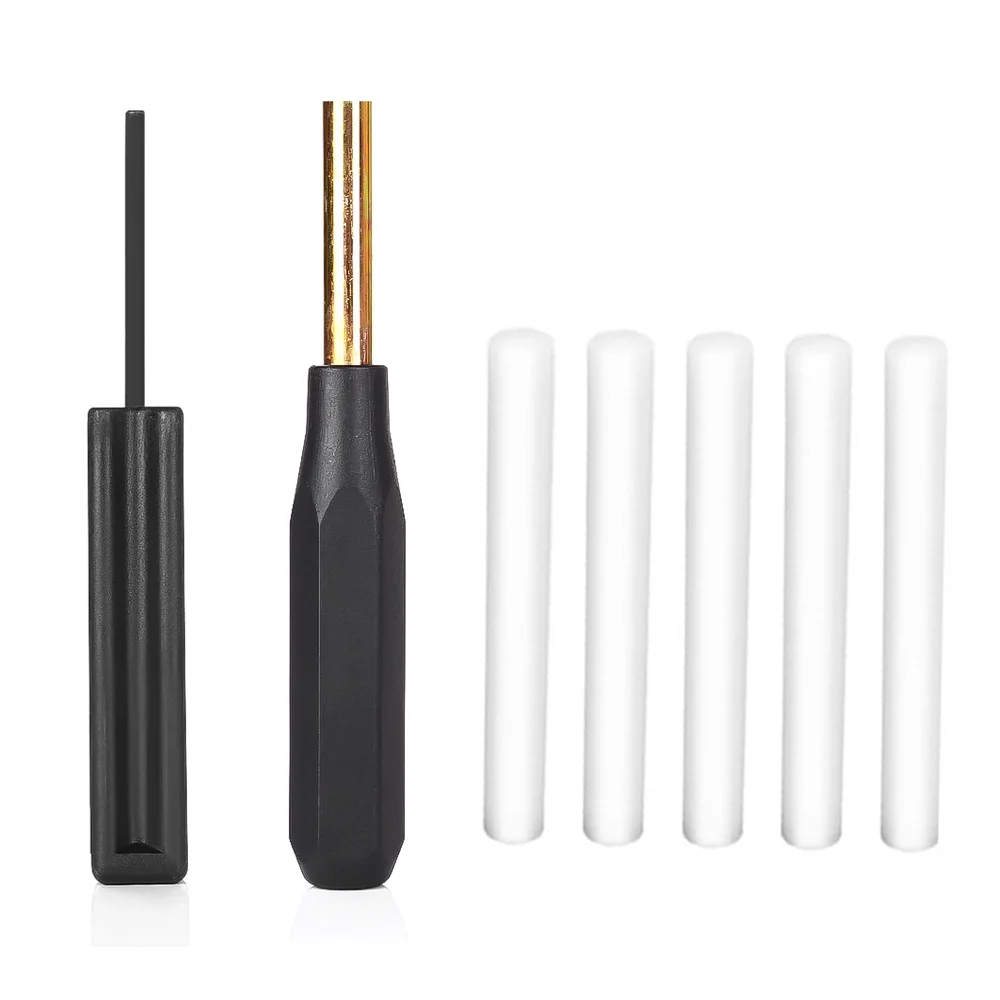 Herramienta de mira frontal, Kit de desmontaje de punzón con 5 herramientas de punzón de deriva para mantenimiento de precisión