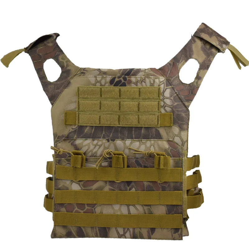 Armadura de entrenamiento militar para hombre, chaleco táctico de Airsoft del ejército, ajustable, Molle, protector de Paintball, JPC, actualización Dversion - imagen 2