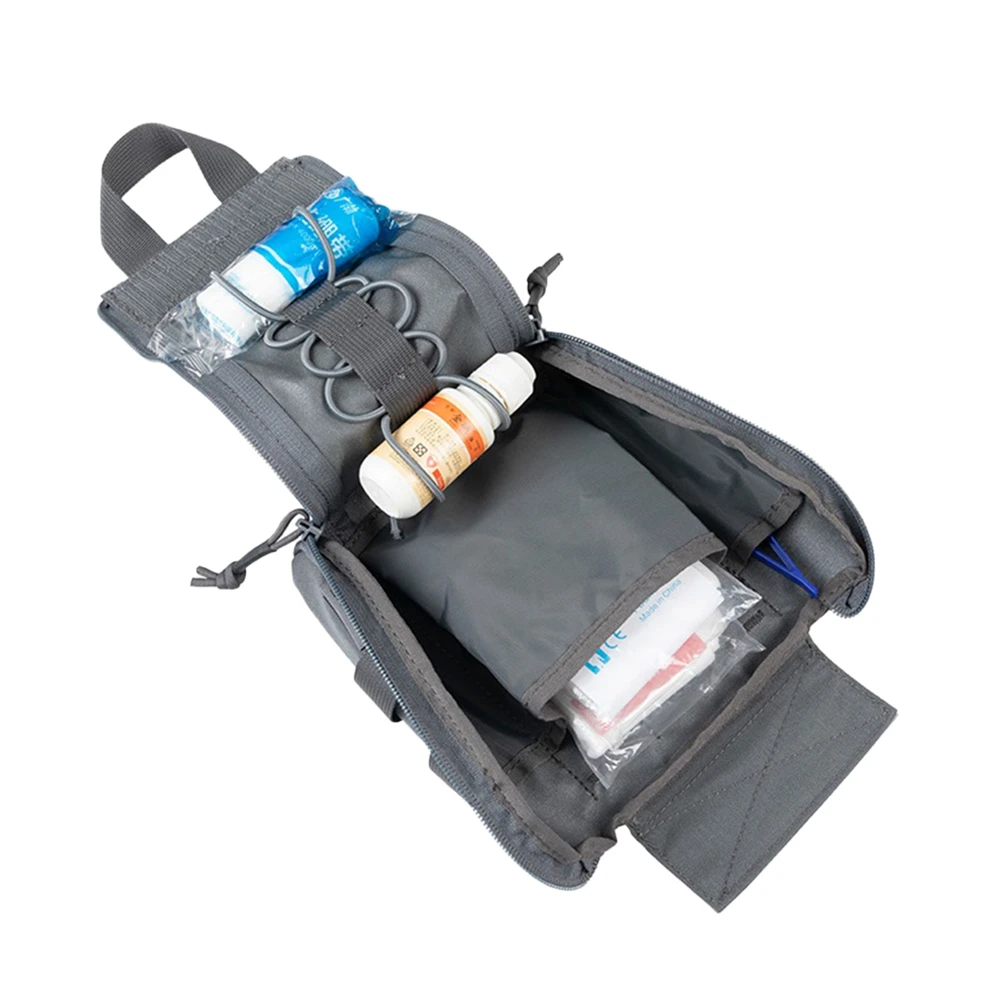 Bolsas tácticas de primeros auxilios EDC Molle, riñonera de liberación rápida, paquete de herramientas para exteriores, bolsa de accesorios de caza - imagen 4