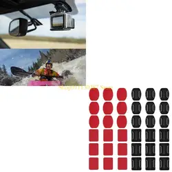 J1HC 8/12/16/20/24/36 Uds. Soportes adhesivos para casco soporte curvo para 12