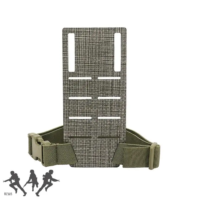 Funda Modular para cinturón táctico, bolsa Mag de Paintball individual, tablero colgante inferior Tegris con correa para muslo y pierna - imagen 5