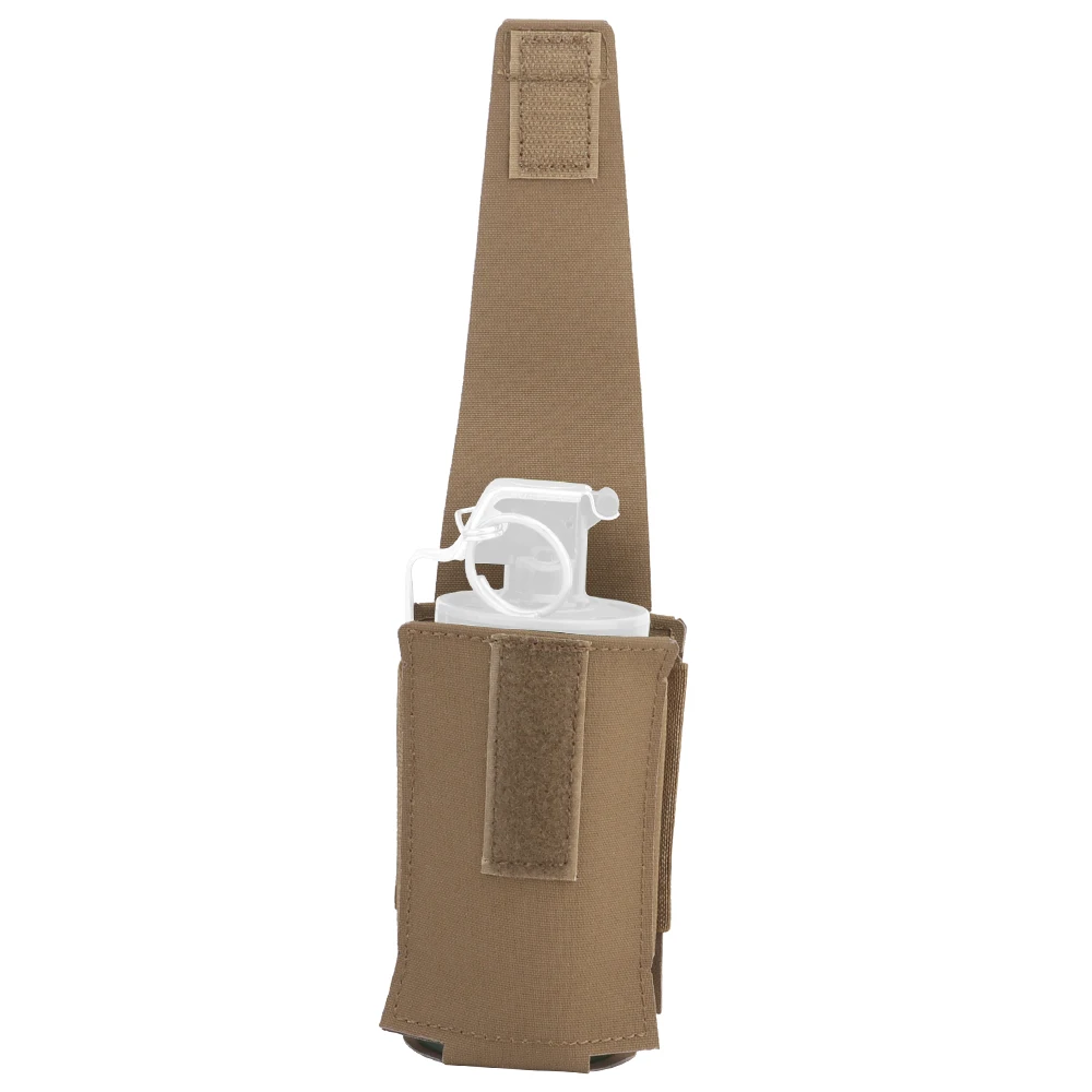 Molle-bolsa ligera para guardar la bomba de humo, bolsa de almacenamiento para linterna, paquete de cintura para accesorios de caza - imagen 5