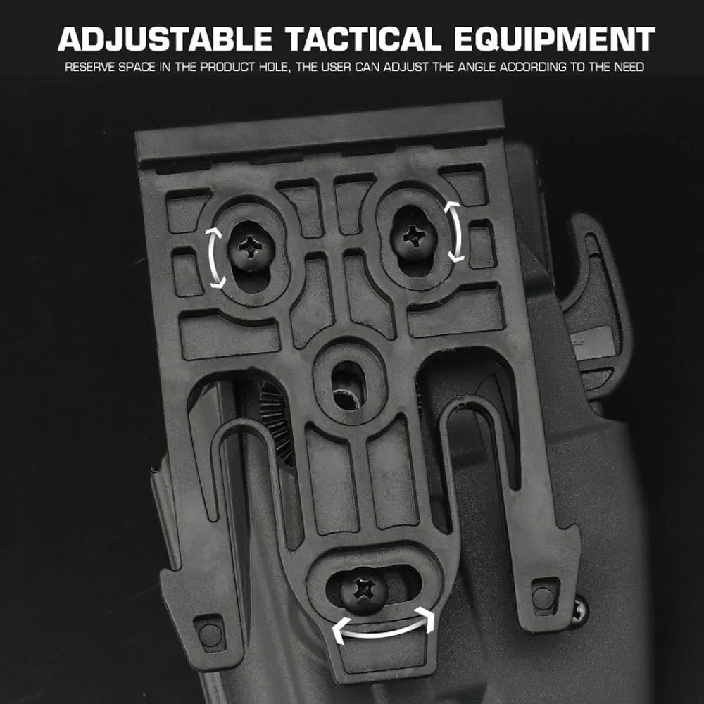 QLS Kit For Hunting Pistol Holster Adapter Adjustable Tactical Paintball Airsoft Quick Release Holster Mounting Accessories - imagen 4