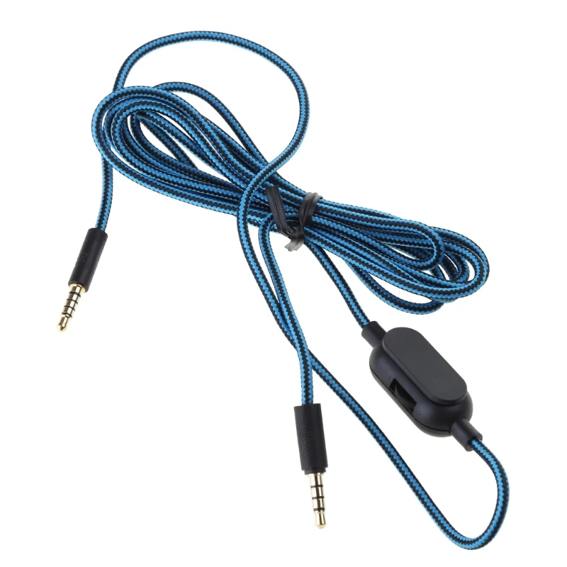 Cable auxiliar para auriculares GPRO G233 G433, Cable en línea, silencio y Control volumen, envío directo - imagen 4