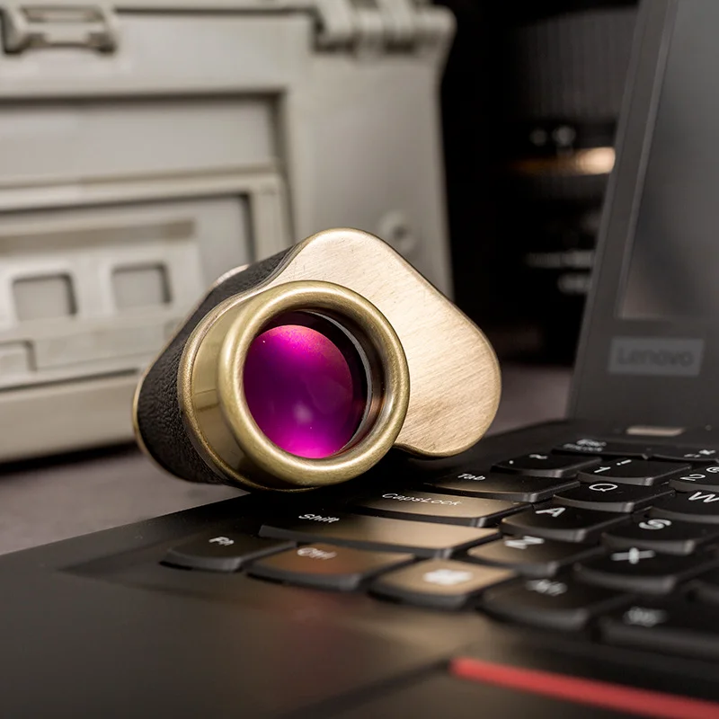 Mather alemán 8x24 Monocular HD Zoom telescopio cobre impermeable a prueba de golpes adultos caza militar portátil gafas de francotirador - imagen 3