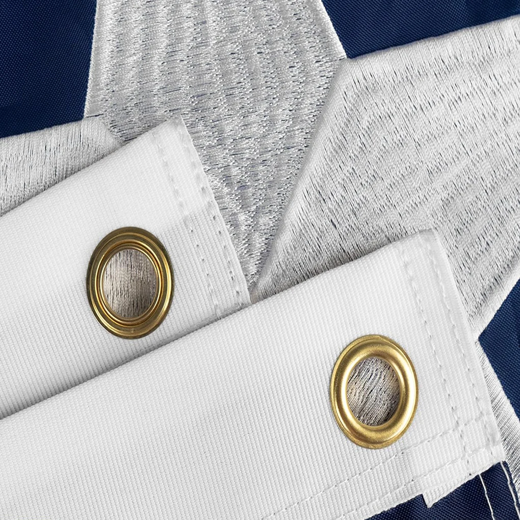 FLAGLINK-banderas del estado de Texas para exteriores, 90x150 CM, gran resistencia, 210D, nailon con estrellas bordadas de lujo, rayas cosidas - imagen 3