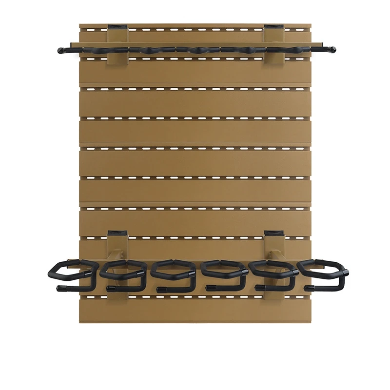 Tablero de exhibición de pared de caza, soporte de equipo táctico, portador de placa, soporte de casco, estante de suspensión para montaje en pared - imagen 5