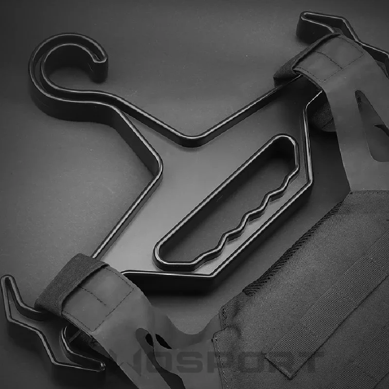 Percha táctica de camuflaje de alta resistencia, accesorio antideslizante para abrigo, chaleco, equipo Airsoft, caza, Paintball al aire libre - imagen 3