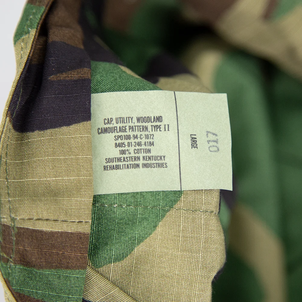 Gorra octogonal de camuflaje táctica de cuatro paquetes, sombrero de soldado pequeño para entrenamiento deportivo al aire libre - imagen 3