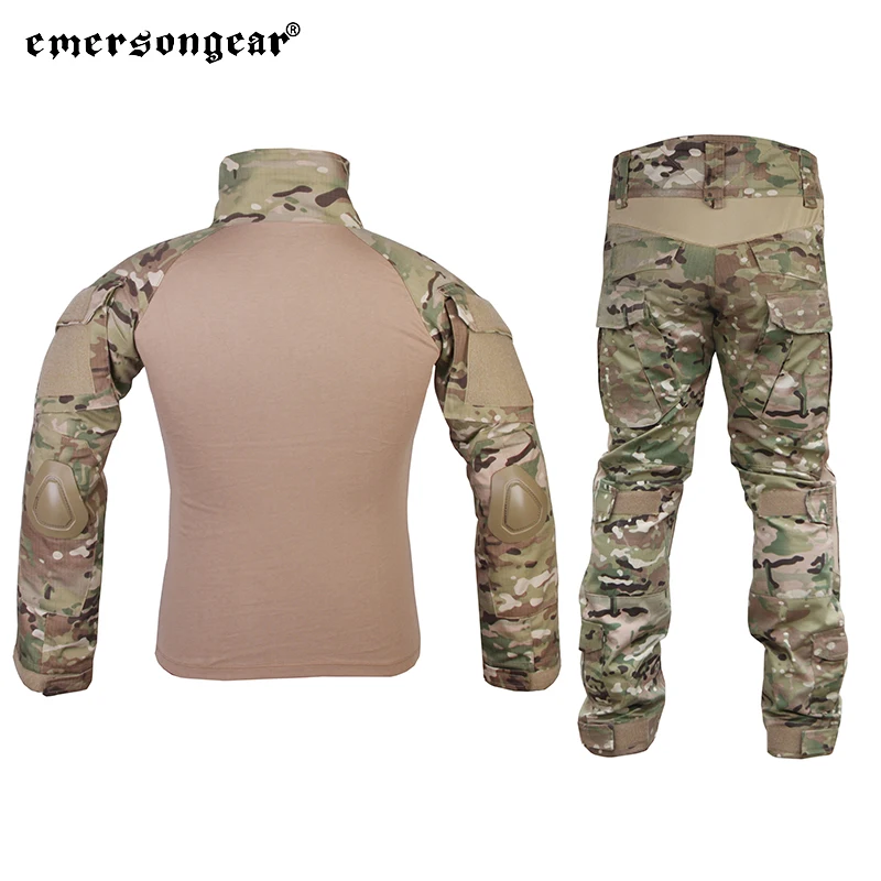Emersongear Gen2 camisas de combate pantalones G2 trajes de entrenamiento conjuntos de uniformes tácticos pantalones Cargo de servicio Airsoft caza senderismo al aire libre - imagen 5