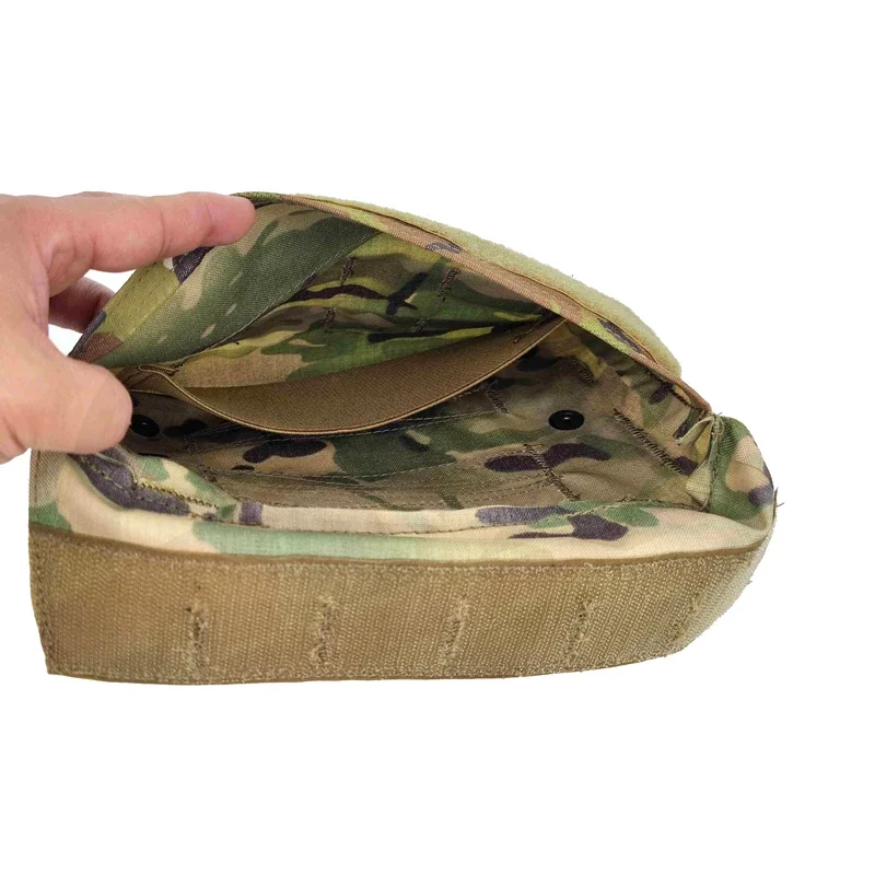 Chaleco Airsoft, bolsa para Abdomen, chaleco táctico, portador de placa, protección de ingle, bolsa Molle, expansión de caza, bolsa de Panel de protección del vientre - imagen 5