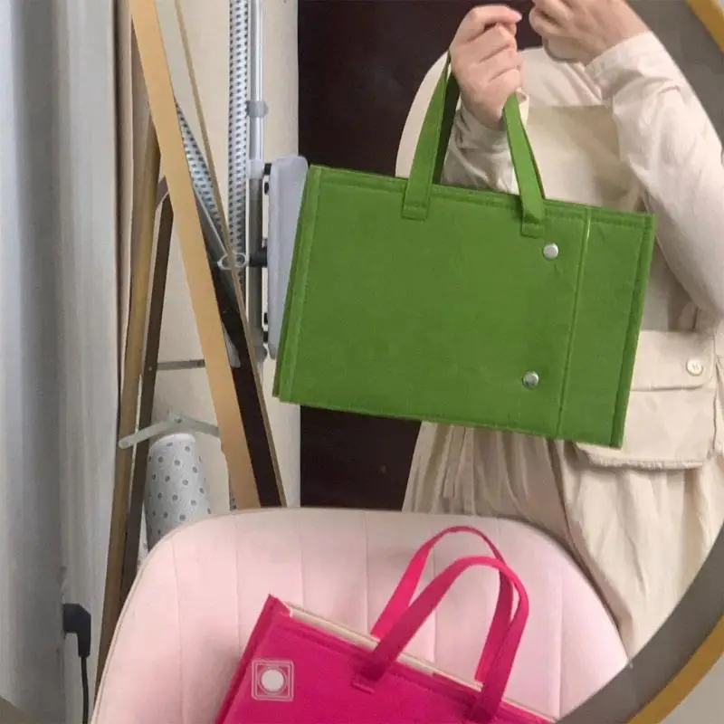 Bolsa archivos plegable gran capacidad para documentos, libros, diseño esencial diario para ahorrar espacio para casas y - imagen 4