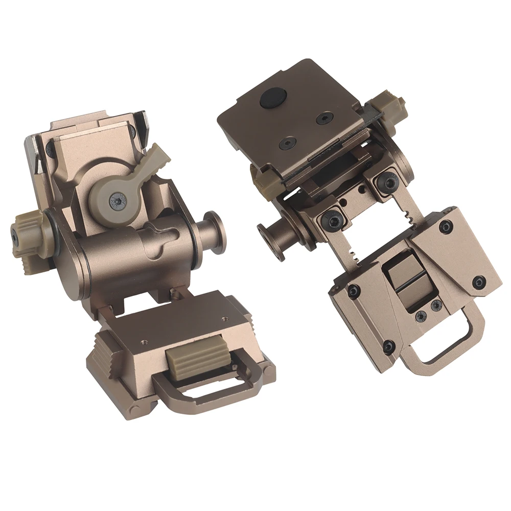 Nuevo soporte NVG para gafas de visión nocturna de caza para juegos CS al aire libre de alta calidad, soporte para casco de Metal, soporte NVG L4G24 (aleación de aluminio) - imagen 4