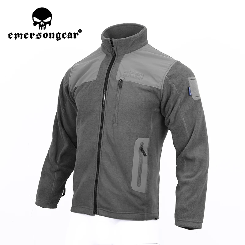 Emersongear-Chaqueta de forro polar BlueLable Tactical LT, abrigo de media capa, cálido, Airsoft, deporte al aire libre, senderismo, caza, WG, Invierno - imagen 2
