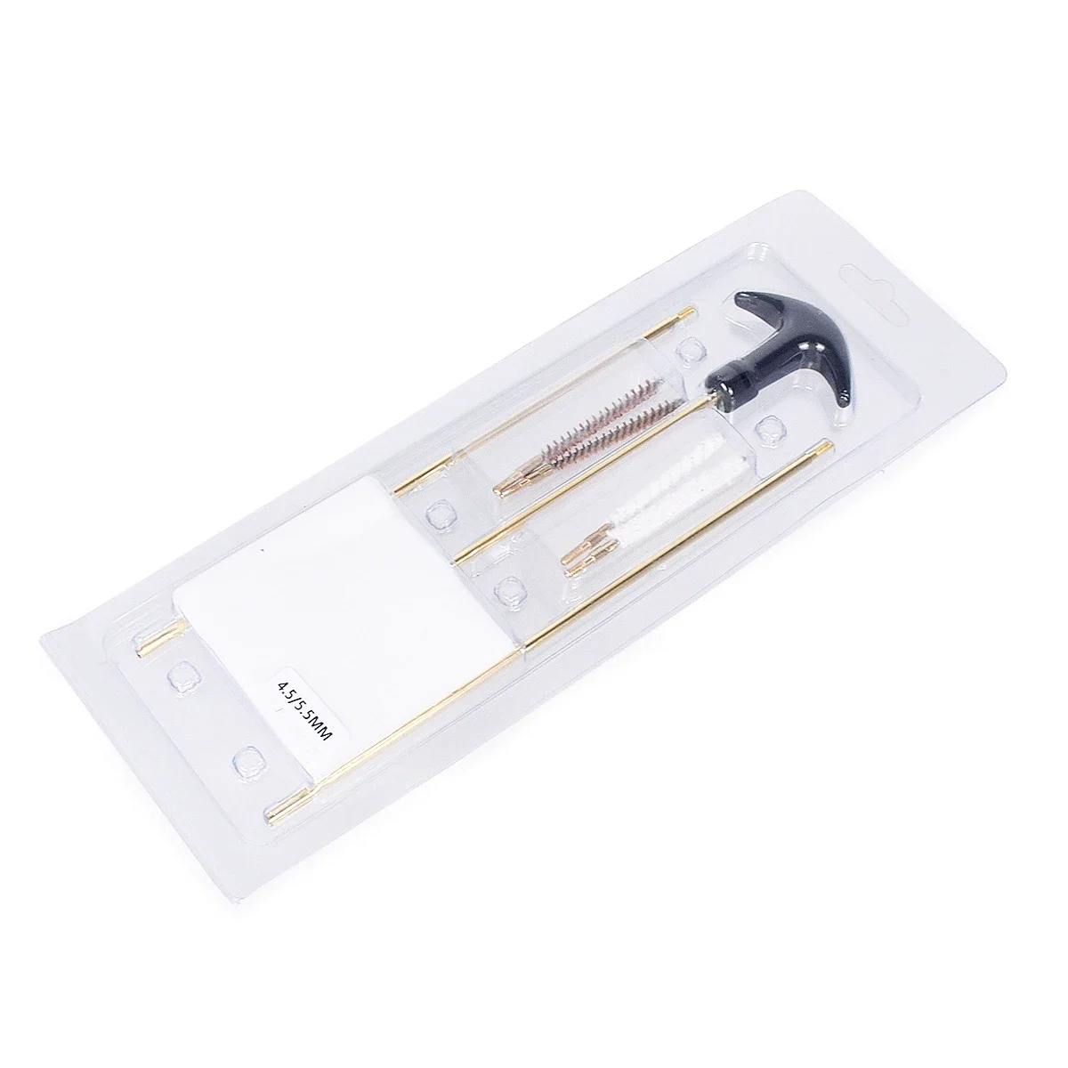 Kit de limpieza de barril de caza táctico, limpiador de pistola de Rifle, cepillo de pistola de aire, varilla de pistola corta, Kit de cepillos de cerdas de alambre Airsoft, 177 y. 22 - imagen 3