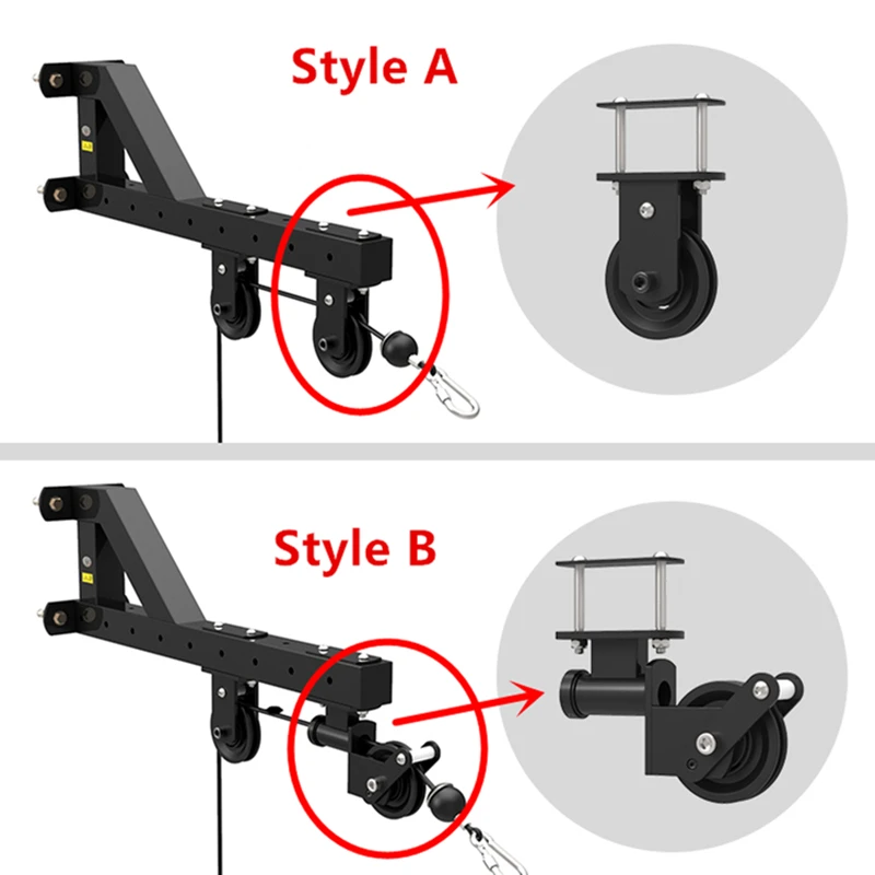 Máquina de cables multifuncional para gimnasio en casa, accesorios para tríceps, bíceps, Lat, remo extraíble, entrenamiento de cuerpo completo, equipo de Fitness