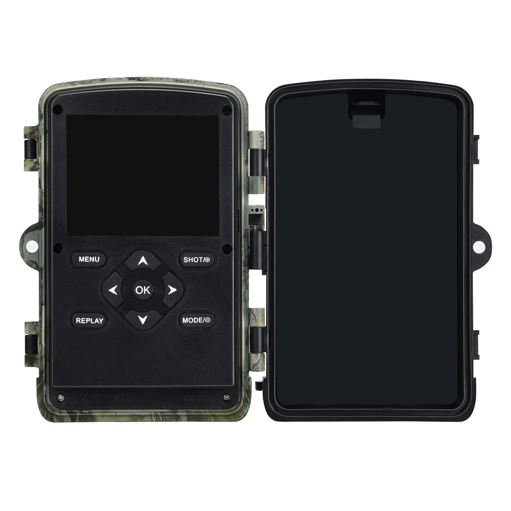 Cámara de rastreo de visión nocturna alimentada por energía Solar, 2600mah, 24MP, 1080P, caza, 0,3 s, disparador de tiempo, monitoreo de vida silvestre - imagen 4