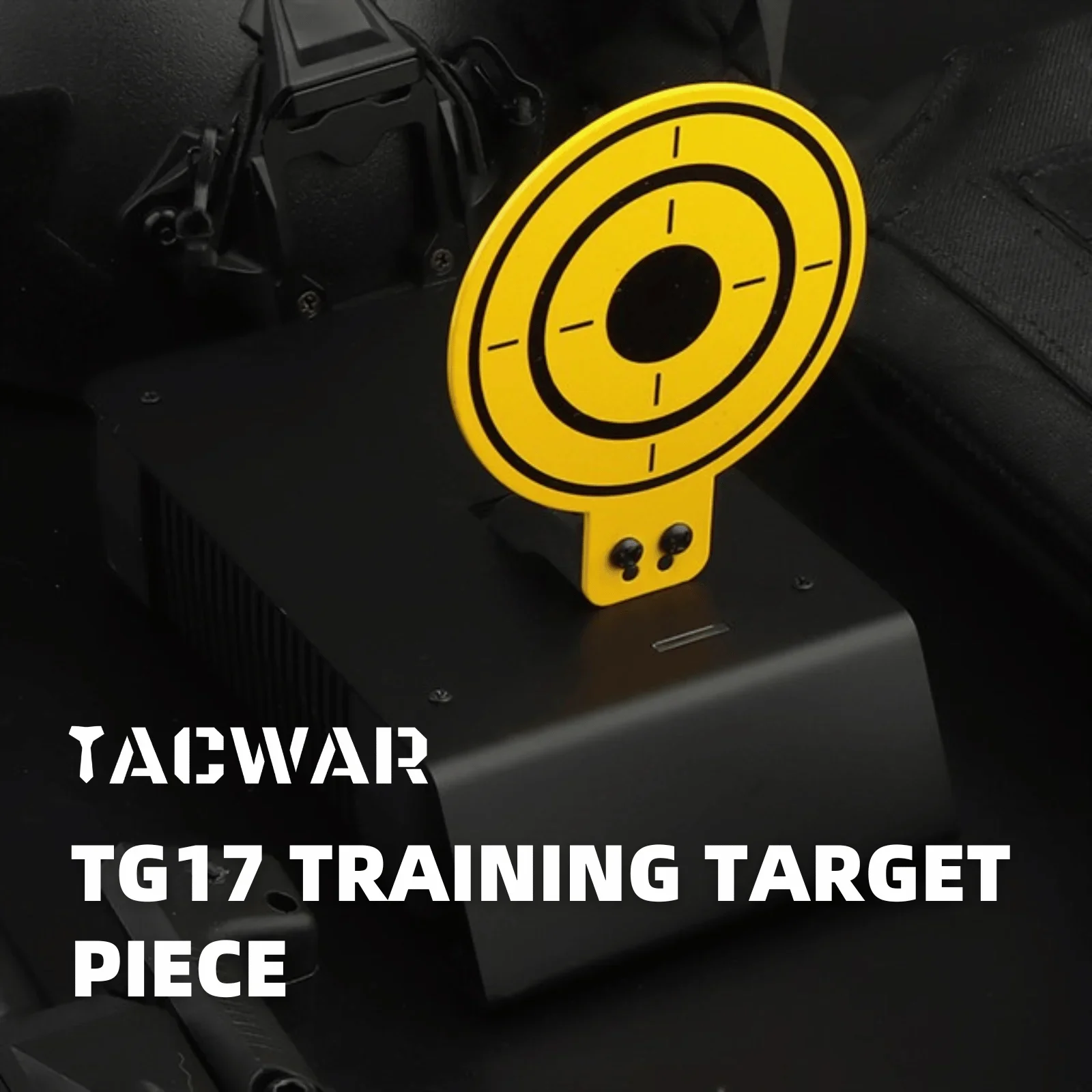 Pieza de objetivo de entrenamiento TG17, accesorio de pieza de fibra de vidrio de objetivo de entrenamiento de tiro electrónico para tiro, juego de guerra Airsoft - imagen 3