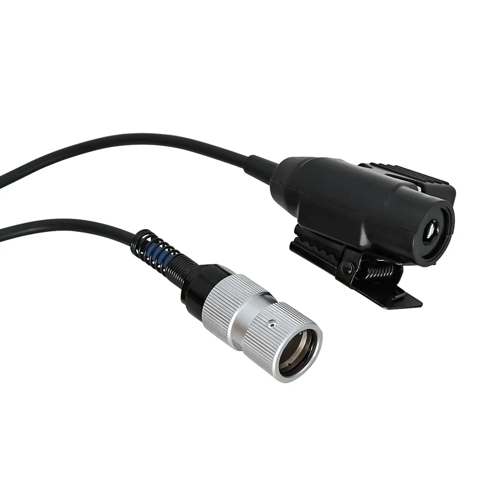 Adaptador de auriculares tácticos Ptt U94 Ptt de 6 pines para intercomunicador PRC 152 PRC 148 para auriculares PeltorCOMTA MSA Airsoft - imagen 4
