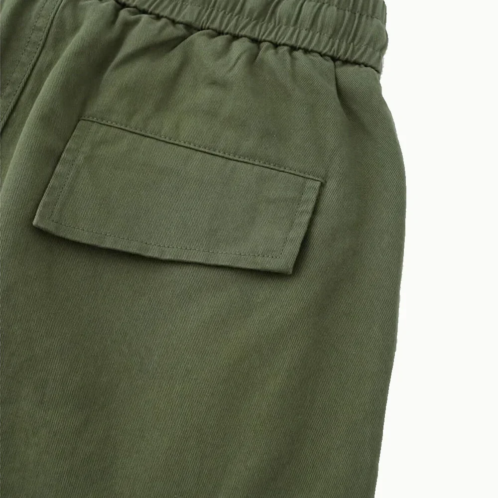 Pantalones de uniforme estadounidense de la Segunda Guerra Mundial, pantalones tácticos deportivos de entrenamiento informales y sueltos Reintage para hombre - imagen 5