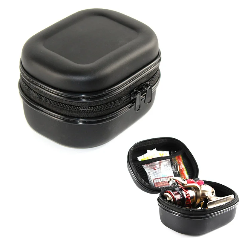 Bolsa de carrete de pesca EVA impermeable, funda protectora dura, caja de almacenamiento para carrete giratorio, bolsa de transporte - imagen 2