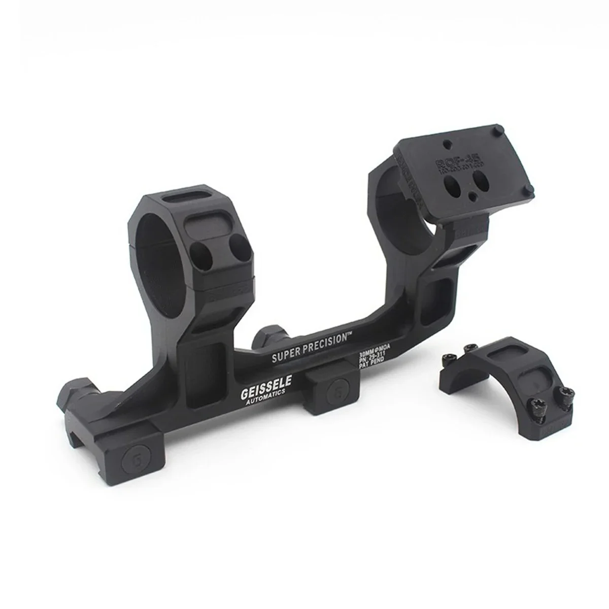 Montaje GEISSELE 25,4/30mm alcance de anillo súper precisión 1,54 "1,93" alcance óptico ROF-45 ROF-90 montaje combinado para riel Picatinny de 20mm - imagen 4