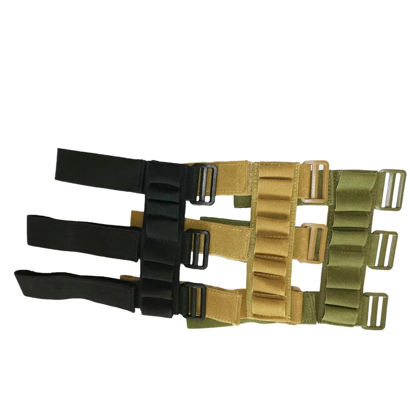 Cartucho táctico de calibre 8 rondas 12/20, culata para Rifle, soporte de cáscara para munición, bolsa para brazo, equipo de bolsa Mag de caza - imagen 2